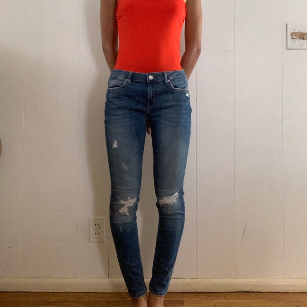 Zara Distressed Jeans